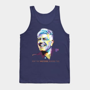 Anthony Bourdain Smile Tank Top